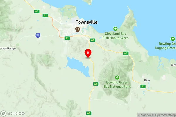 Townsville South, Queensland Region Map