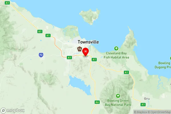 Wulguru Roseneath, Queensland Region Map