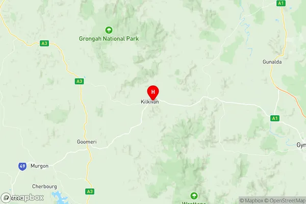 Kilkivan, Queensland Region Map