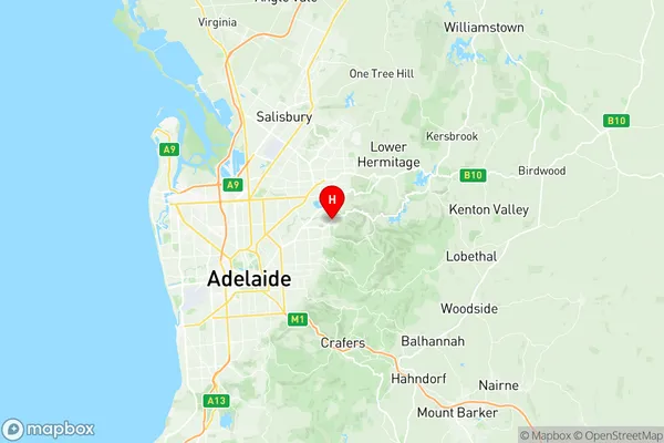 Athelstone, South Australia Region Map