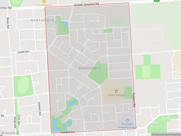 AU PostCode 5093 Suburbs Map for Northgate - Oakden - Gilles Plains