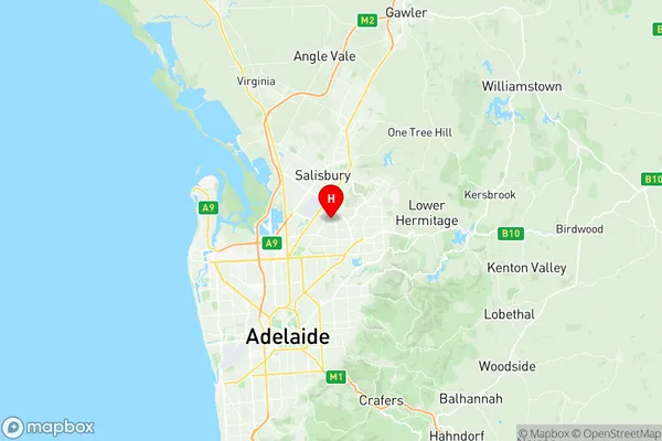 Para Hills, South Australia Region Map