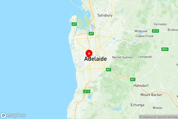 Richmond (SA), South Australia Region Map