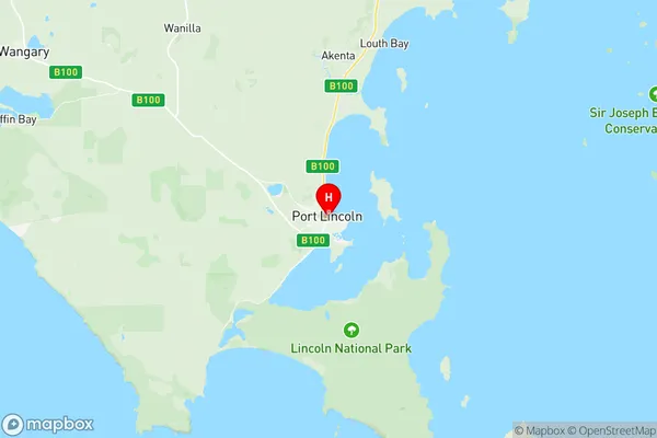 Port Lincoln, South Australia Region Map