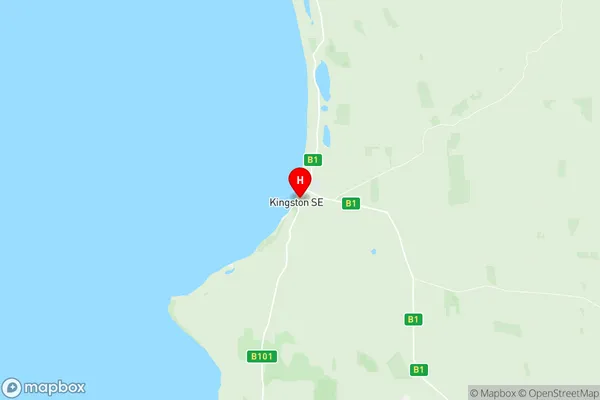 Kingston Robe, South Australia Region Map