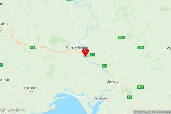 Murray Bridge Region, South Australia Region Map