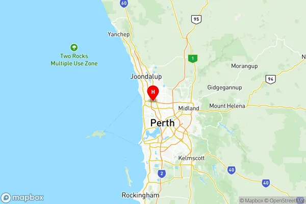 Stirling, Western Australia Region Map