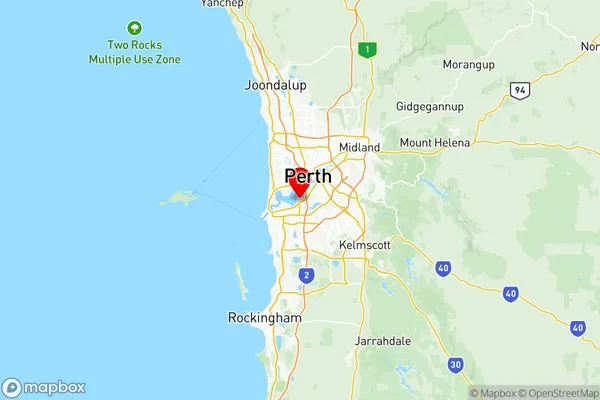 Melville, Western Australia Region Map