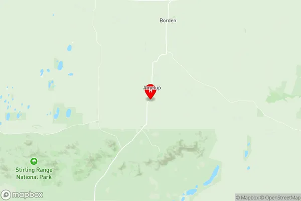 Gnowangerup, Western Australia Region Map