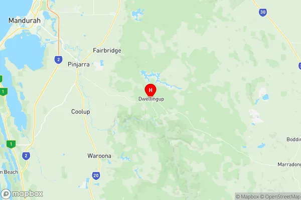 Murray, Western Australia Region Map