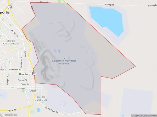 ZipCode 6432 Areas Map for Trafalgar (WA)