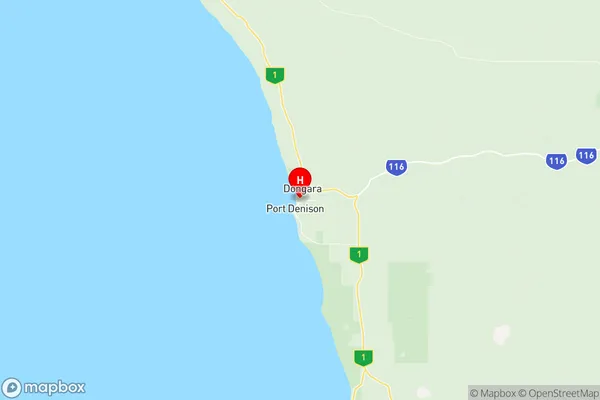 Irwin, Western Australia Region Map