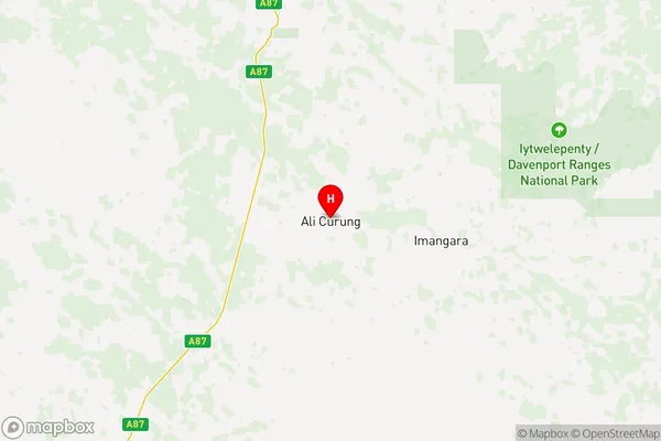 Barkly, Northern Territory Region Map