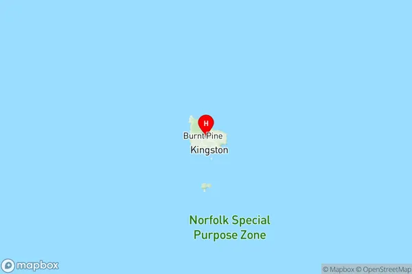 Norfolk Island, Other Territories Region Map