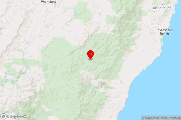 Ngahape,Wellington Region Map