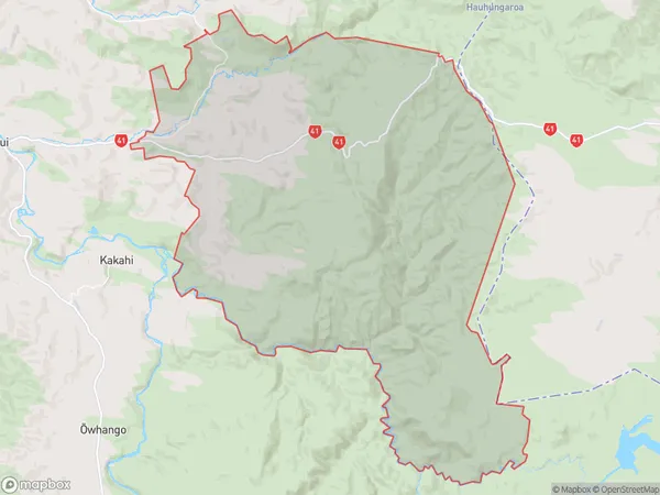 Ngapuke, Manawatu-Wanganui Polygon Area Map