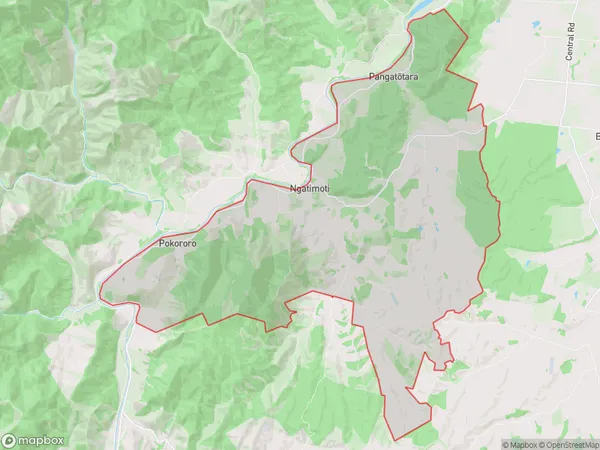 Ngatimoti, Tasman Polygon Area Map