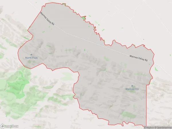 Nine Mile, Otago Polygon Area Map