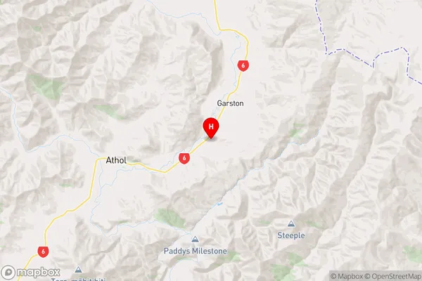 Nokomai,Southland Region Map