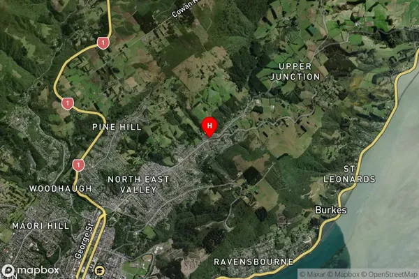 Normanby,Otago Satellite Map