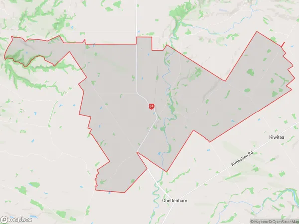 Beaconsfield, Manawatu-Wanganui Polygon Area Map