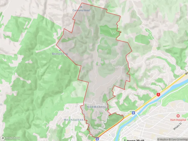 ZipCode 5045 Map for Normandale