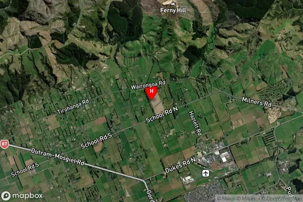 North Taieri,Otago Satellite Map