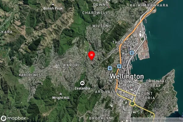 Northland,Wellington Satellite Map