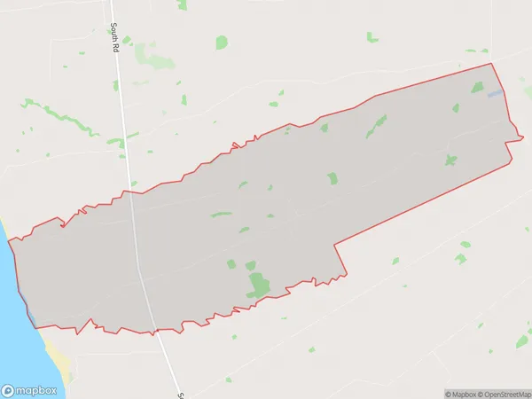 Oaonui, Taranaki Polygon Area Map