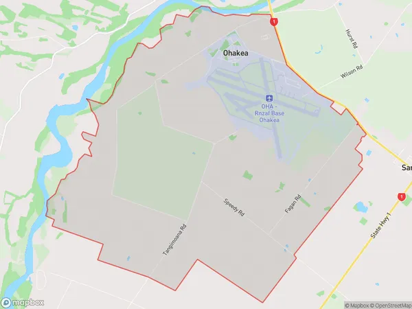 ZipCode 4816 Map for Ohakea