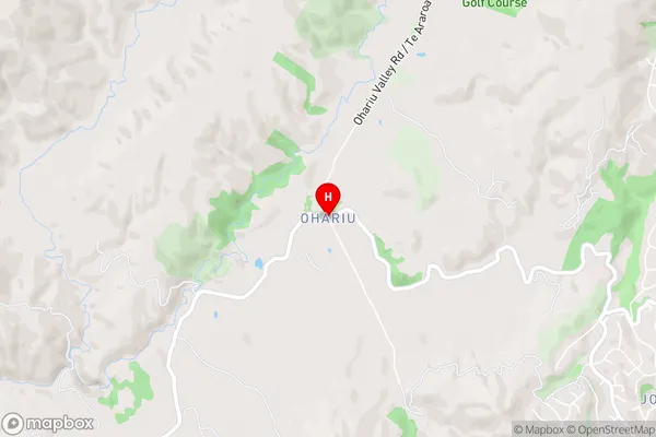 Ohariu,Wellington Area Map