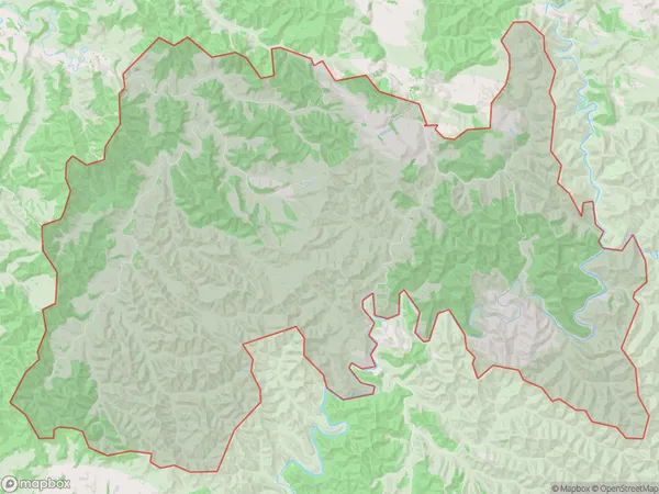 Okoki, Taranaki Polygon Area Map