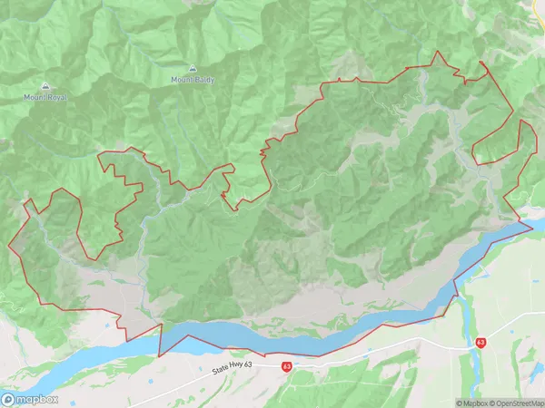 Onamalutu, Marlborough Polygon Area Map