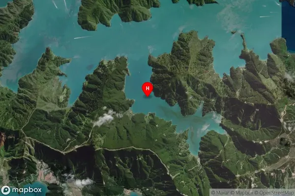 Onapua Bay,Marlborough Satellite Map