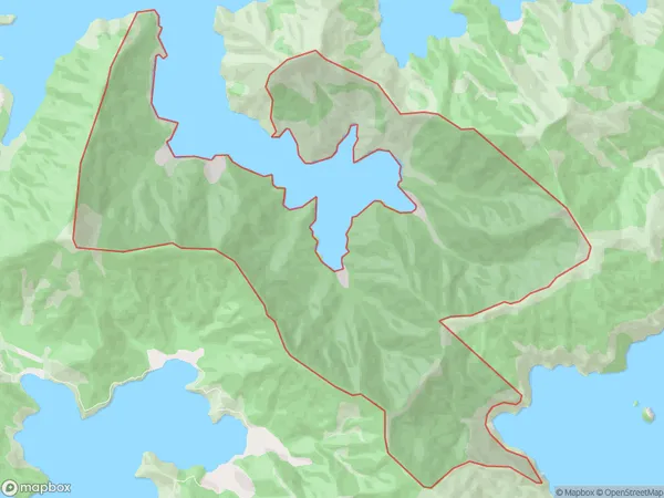 Onapua Bay, Marlborough Polygon Area Map