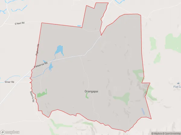 Orangapai, Otago Polygon Area Map