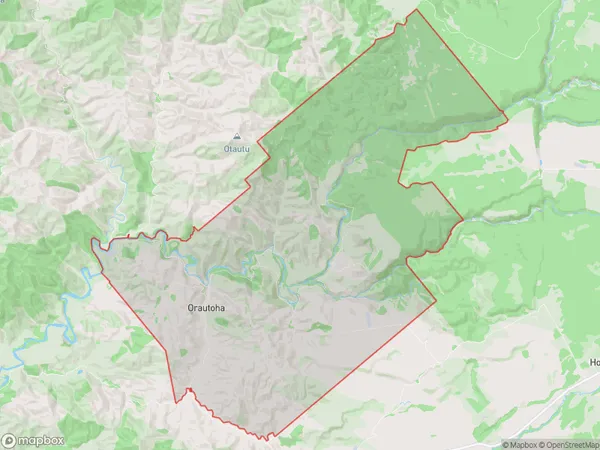 Orautoha, Manawatu-Wanganui Polygon Area Map