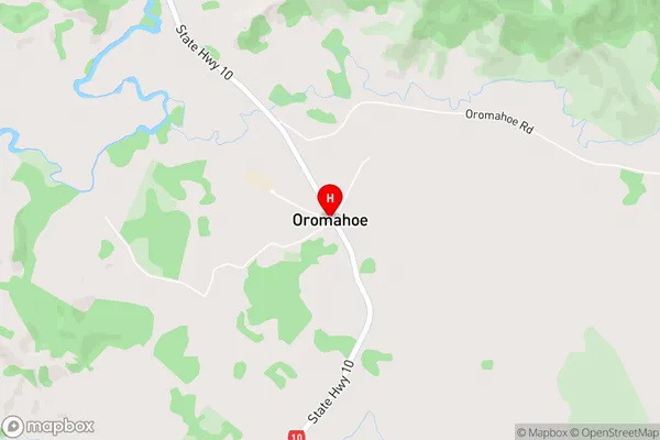 Oromahoe,Northland Area Map