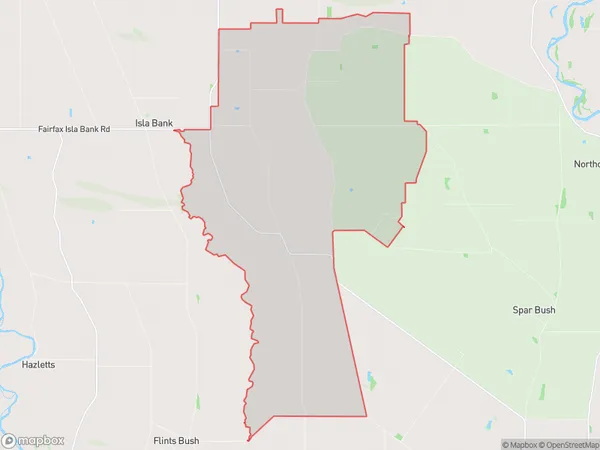 Otahuti, Southland Polygon Area Map