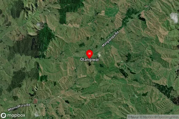 Otangiwai,Manawatu-Wanganui Satellite Map