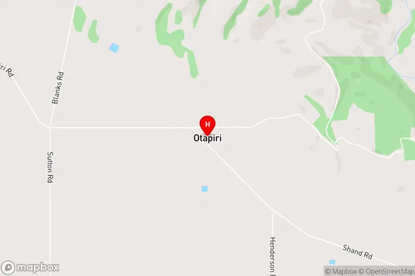 Otapiri,Southland Area Map