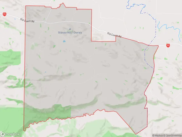 Otaraia, Southland Polygon Area Map