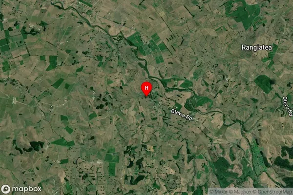 Otewa,Waikato Satellite Map