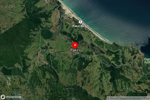 Pakiri,Auckland Satellite Map