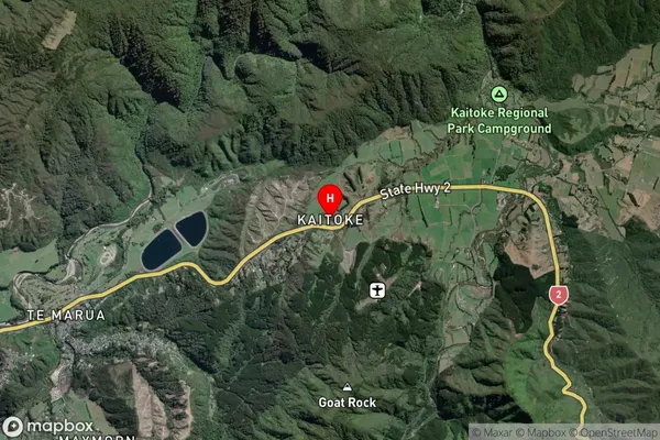 Kaitoke,Wellington Satellite Map