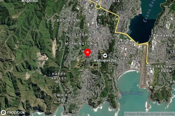 Berhampore,Wellington Satellite Map