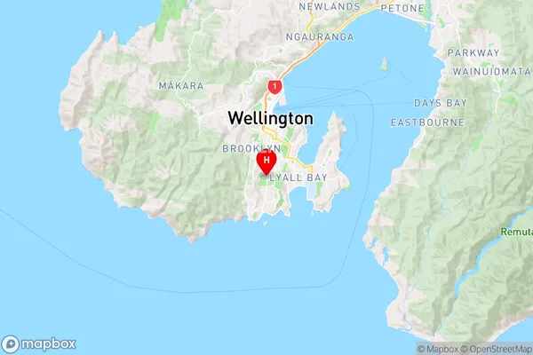 Berhampore,Wellington Region Map