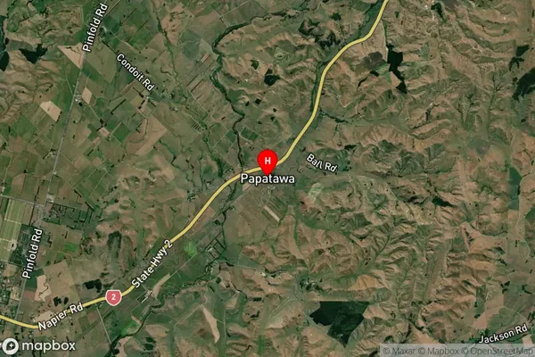 Papatawa,Manawatu-Wanganui Satellite Map