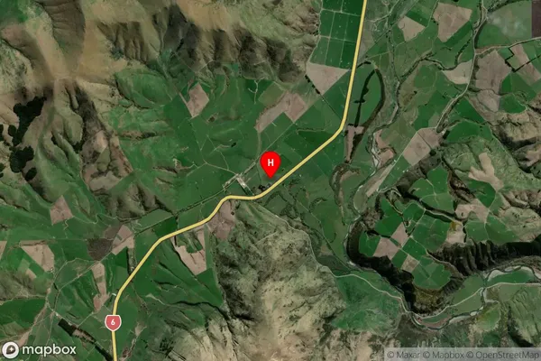 Parawa,Southland Satellite Map