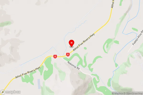 Parawa,Southland Area Map